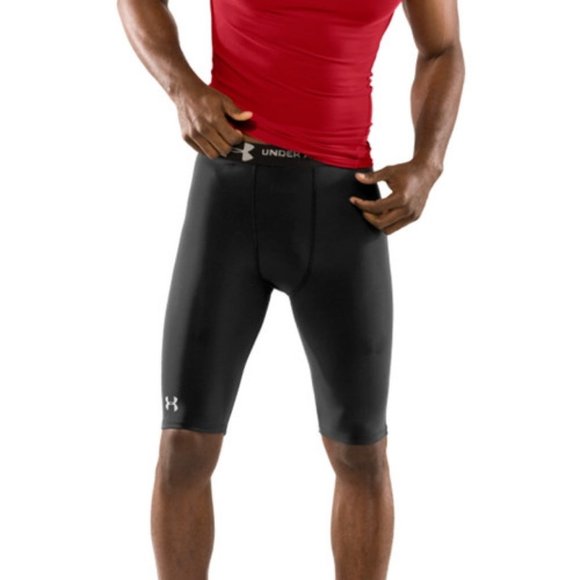 Under Armour Other - Under Armour Mens HeatGear XL Compression 10 Inch Shorts - Black